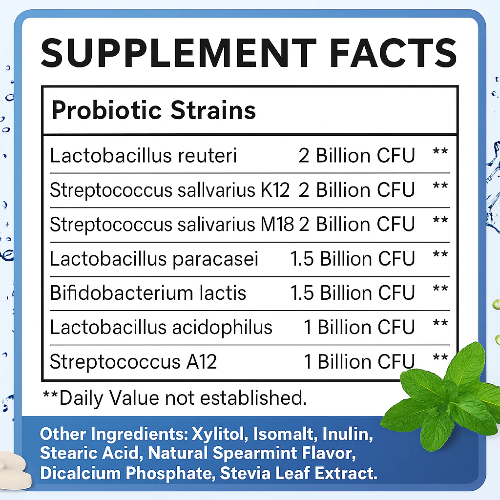 Oral Probiotic - 11 Million CFU